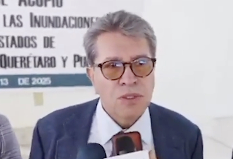 Monreal anuncia 2 semanas para recaudar víveres y enviarlos a damnificados de lluvias