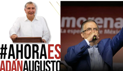 Sala del TEPJF descarta actos anticipados de campaña de Adán Augusto y Ebrard por pinta de bardas en Veracruz y CDMX