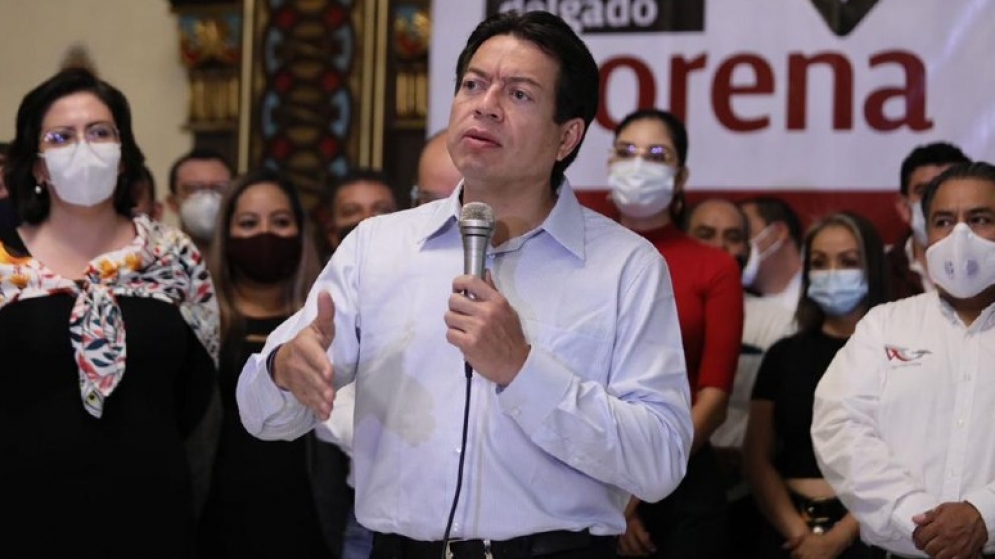 Mario Delgado, dirigente nacional de Morena