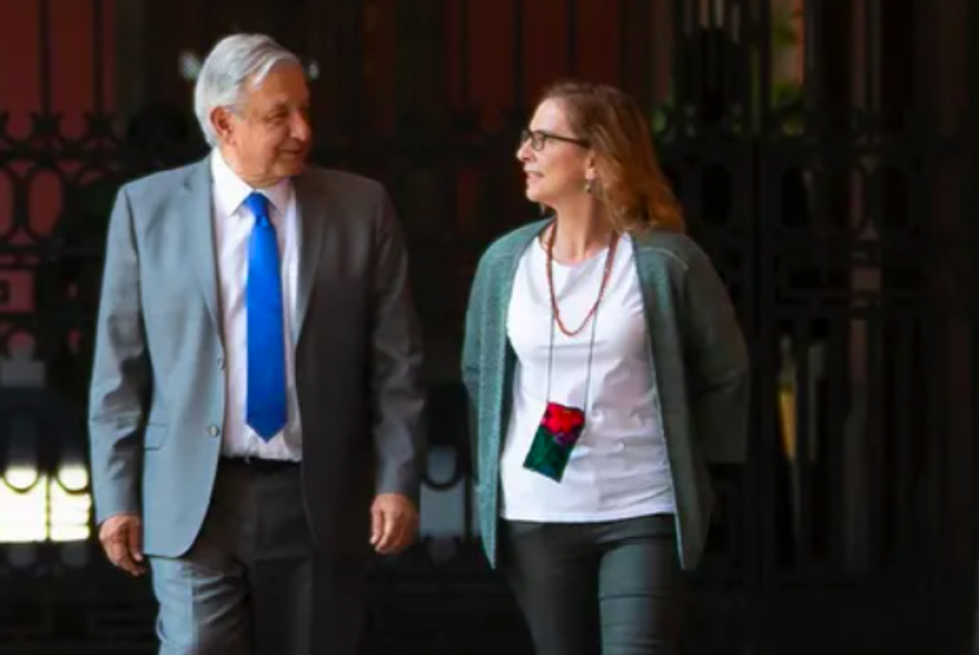 Confirma AMLO gira de Beatriz Gutiérrez Müller en EU por temas educativos