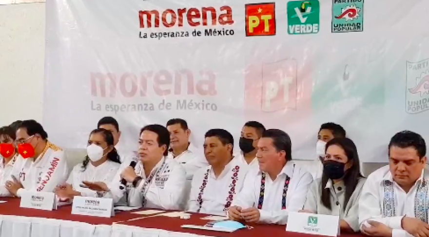 Periodistas de Oaxaca abuchean a Mario Delgado después de calificar a la prensa como 'mercenarios'