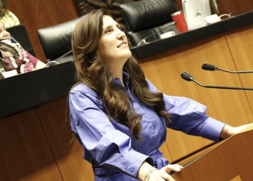 Kenia López advierte que AMLO busca doblar a senadores para dañar al Poder Judicial