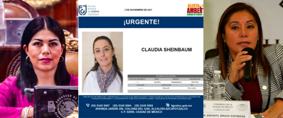 Morena en CDMX pide 3 años de cárcel contra diputada de oposición que publicó un meme de Sheinbaum