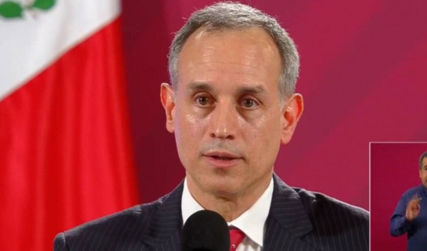 Hugo López-Gatell en conferencia de prensa