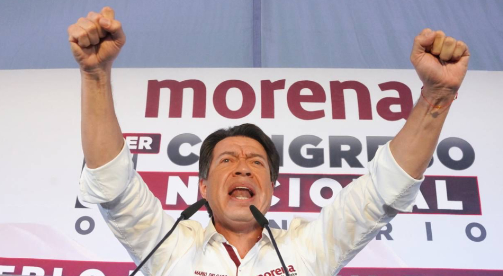 Mario Delgado recuerda que Morena nació en las calles y en las marchas por AMLO