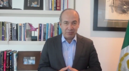 Felipe Calderón critica que después de las elecciones se hiciera oficial la ampliación de la presidencia de Zaldívar en SCJN