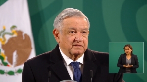 AMLO en conferencia de prensa