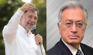 Gerardo Fernández Noroña y Manuel Bartlett