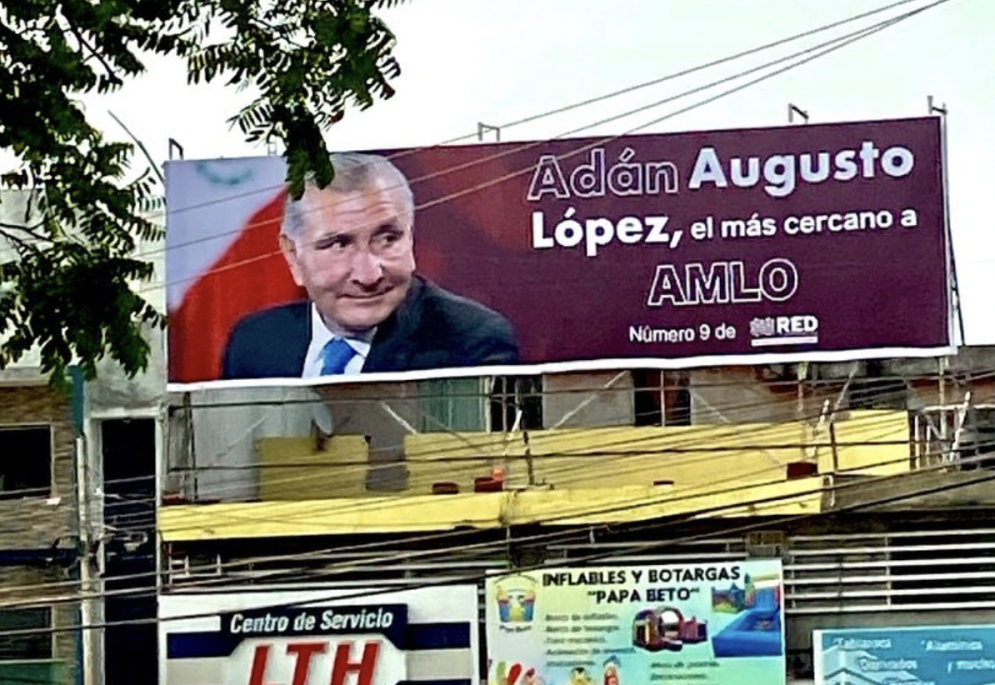 Ordena TEPJF revocar sentencia que declaraba inexistentes los actos de propaganda de Adán Augusto; analizarán infracciones otra vez