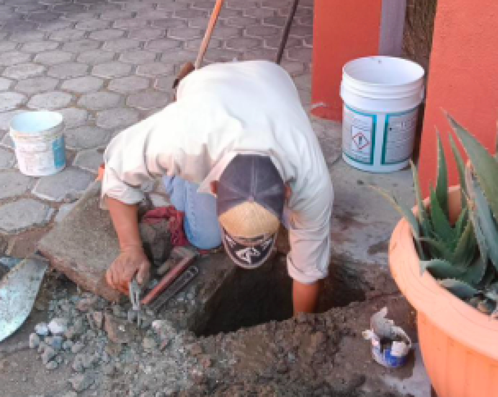 CAPAMH continúa realizando acciones permanentes para fortalecer la red de agua potable
