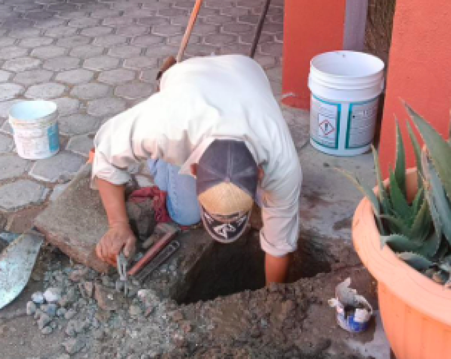 CAPAMH continúa realizando acciones permanentes para fortalecer la red de agua potable