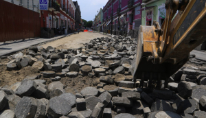 Continúan obras de rehabilitación en el Centro Histórico