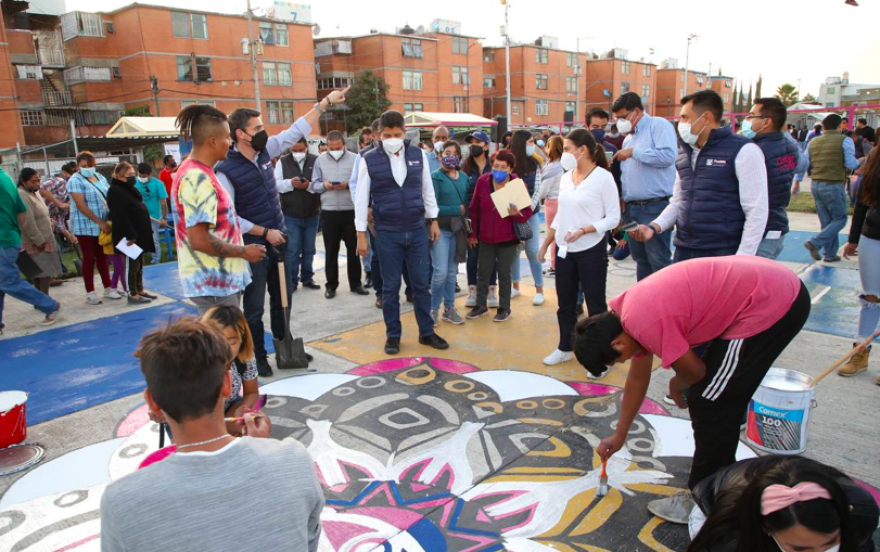 Llevan jornadas integrales a San Aparicio; Lalo Rivera acompaña servicios públicos