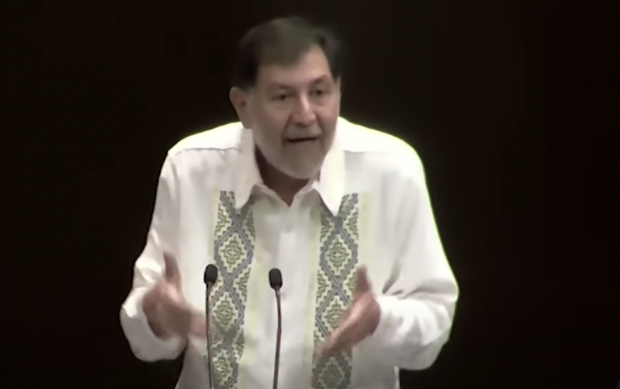 Noroña acusa que Calderón está buscando apoyo de EE.UU para dar un golpe de Estado en México