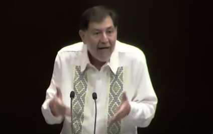 Noroña acusa que Calderón está buscando apoyo de EE.UU para dar un golpe de Estado en México