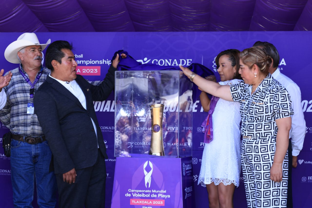 Presentan canción del Campeonato Mundial de Voleibol de Playa Tlaxcala 2023