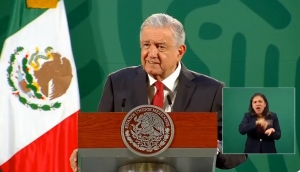 AMLO en conferencia de prensa