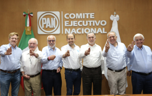 Ex gobernadores del PAN cierran filas con Xóchitl Gálvez