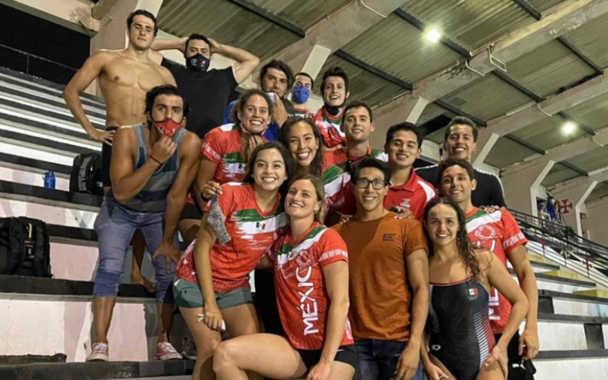 Selección Mexicana de Natación en Río de Janeiro