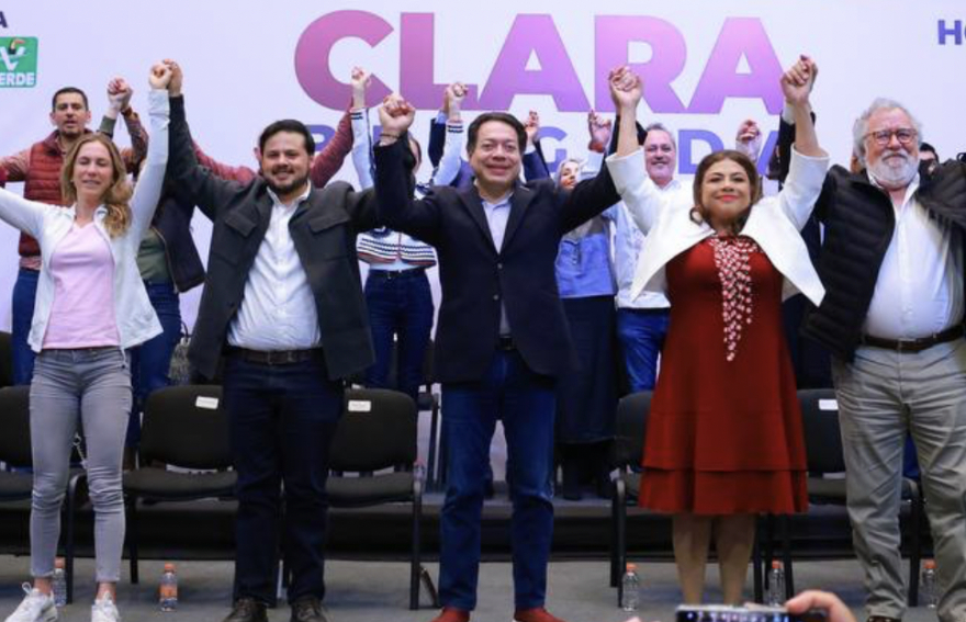 Morena CDMX presume que comité de campaña de Brugada es plural y diverso