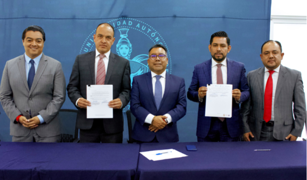 Firma BUAP convenio de colaboración con CECyTE y Conalep