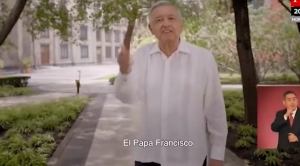 Determina TEPJF que no hay infracción por spot donde AMLO nombra al papa Francisco