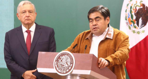 AMLO y Miguel Barbosa