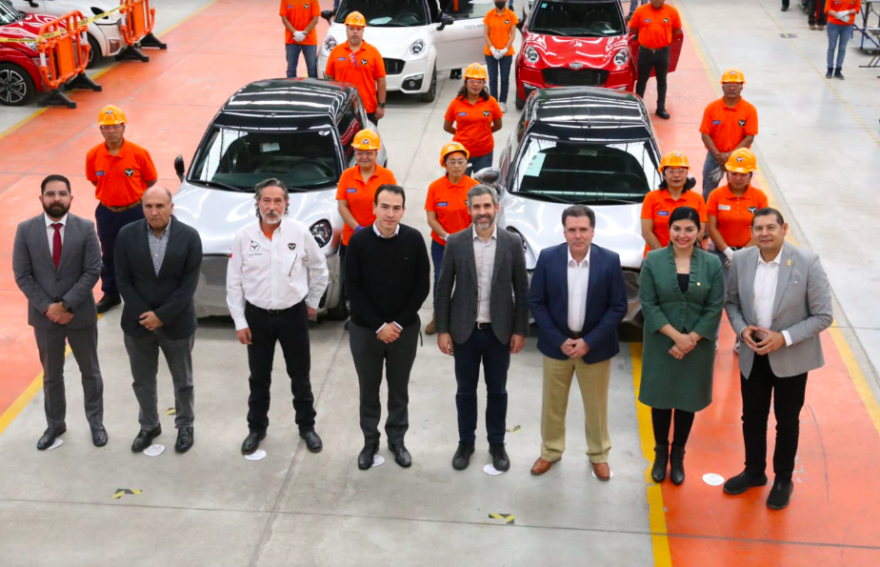 Armenta sostiene reunión de trabajo con encargados del proyecto Olinia