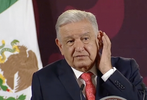 AMLO reacciona ante el descarrilamiento del Tren Maya en Tixkokob, Yucatán: “está raro”, dice