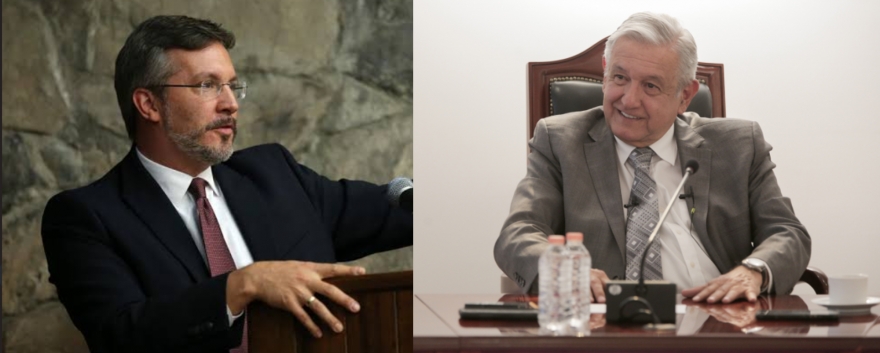 Confunde AMLO a John Ackerman con Leo Zuckerman. Lo llama opositor