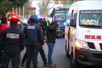 Continúan operativos de la SCC capitalina en el transporte público