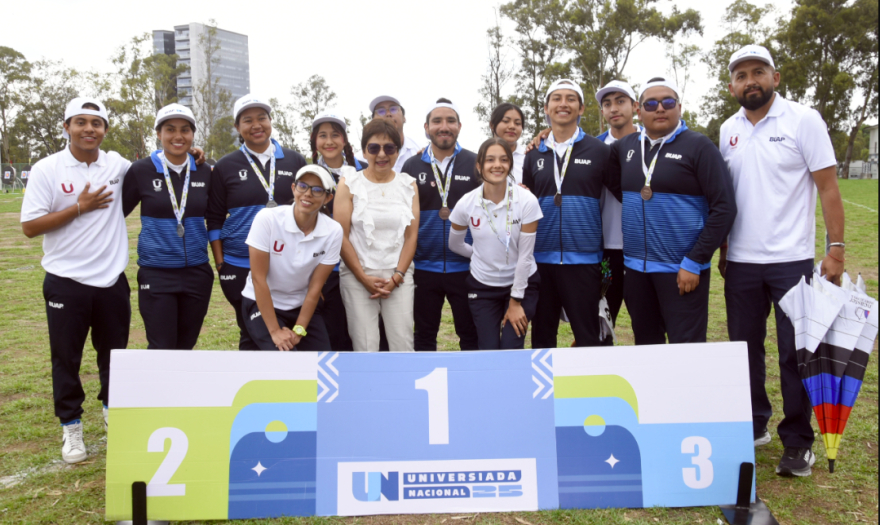 BUAP gana medallas de plata y bronce en tiro con arco