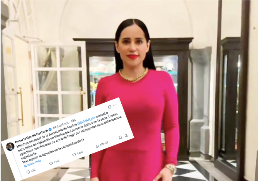Sandra Cuevas asegura que Harfuch va directo a la presidencia en 2030