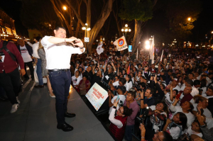 Puebla se vuelca en votos por Armenta