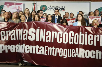 PAN formaliza solicitud de juicio político contra narco gober de Morena en Sinaloa   