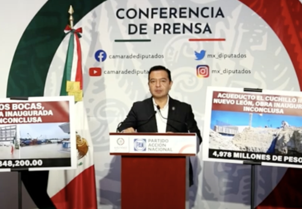 Presentan iniciativa para que funcionarios no puedan inaugurar obras que aún no están terminadas como el AIFA, Dos Bocas o el Tren Maya