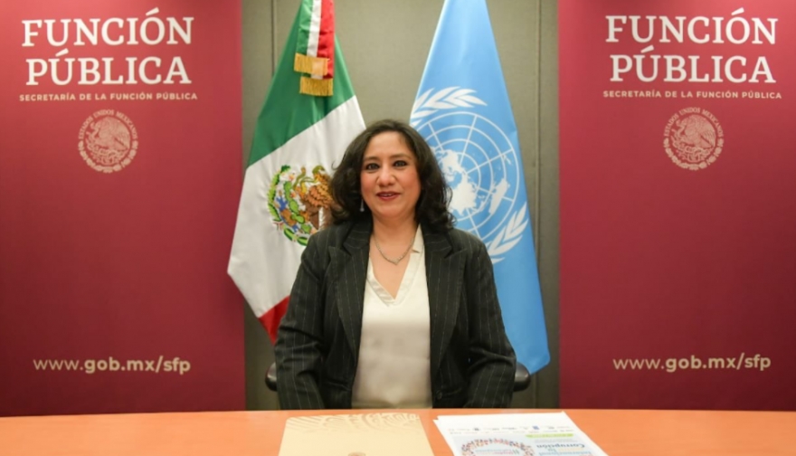 Irma Sandoval, secretaria de la Función Pública