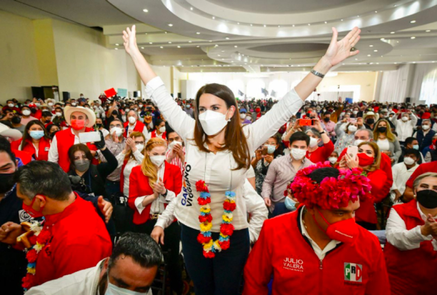 PRI se impone a Omar Fayad y logra registro de Carolina Viggiano como candidata al gobierno de Hidalgo