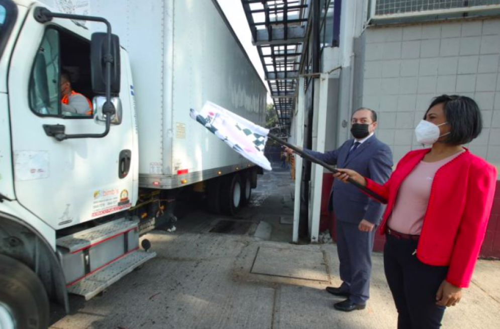 INE da banderazo de salida a la distribución de papeletas para la Consulta de Revocación de Mandato