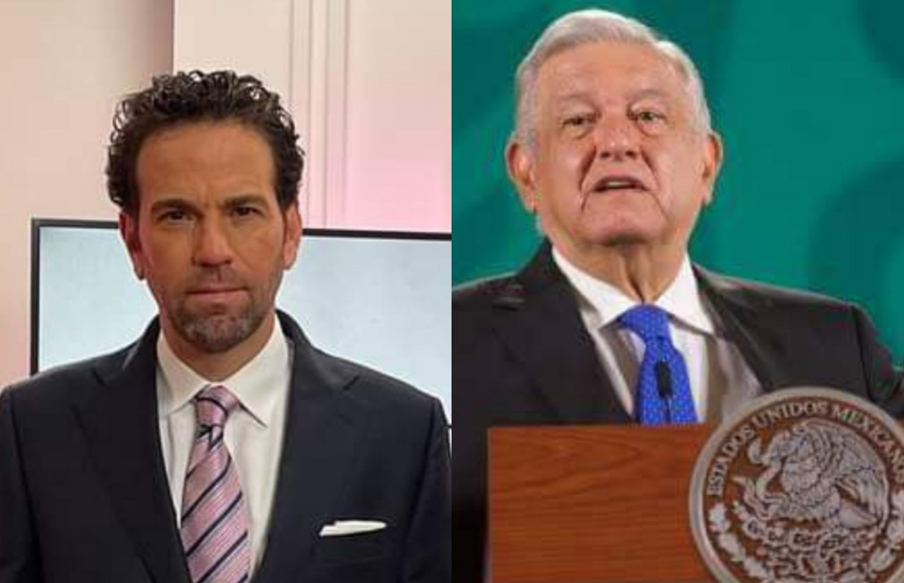 Carlos Loret de Mola y Andrés Manuel López Obrador