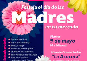 Celebrarán en el Mercado de la Acocota el Día de la Madres