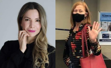 Denise Ramos y Tatiana Clouthier