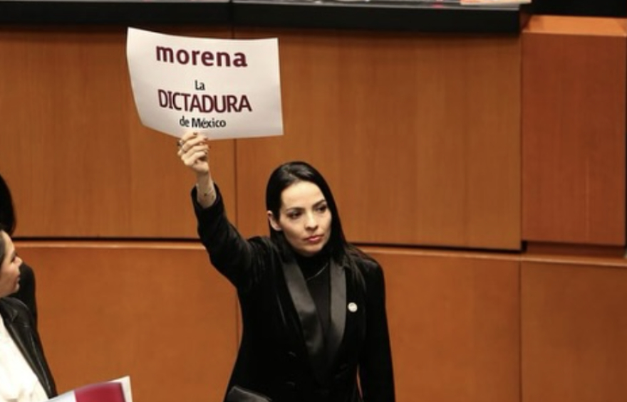 Senadora del PAN Laura Esquivel advierte que Morena le quitó la libertad a las mujeres por condicionar voto a cambio de despensas