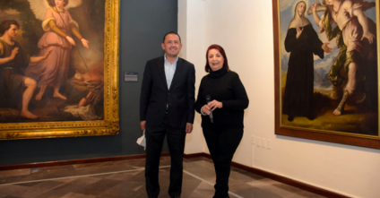 Inauguran en el Museo Universitario la exposición &quot;La Corte Celestial. Una mirada de los insignes maestros”