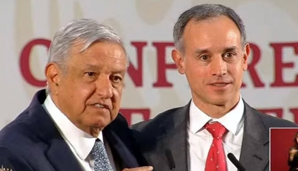 AMLO y Hugo López-Gatell