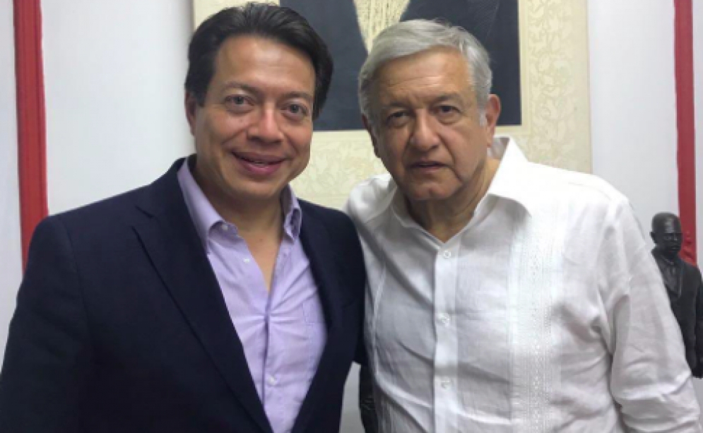 Mario Delgado destaca labor de AMLO en recaudación de impuestos