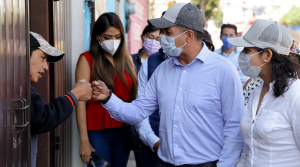 Edmundo Tlatehui recorre San Andrés 