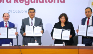 Puebla se convierte en el primer estado que signa un convenio de mejora regulatoria entre los tres poderes