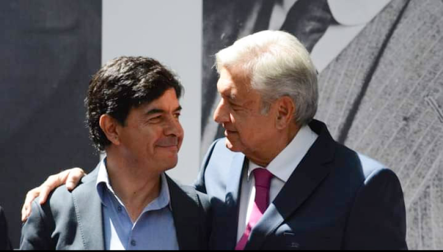Jesús Ramírez Curvas y Andrés Manuel López Obrador