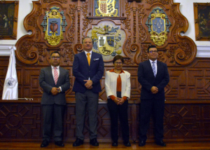 Fernando Morales presenta plan de gobierno ante el H. Consejo Universitario